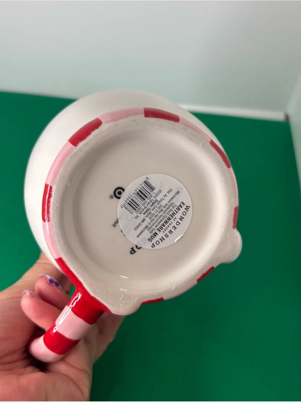 2 Target Wondershop 2025 18oz Christmas Figural Bullseye Mugs with Scarf, NEW